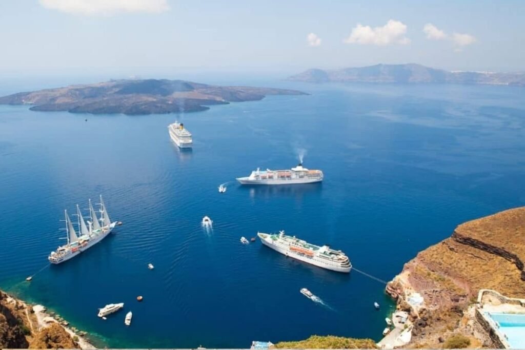 Wo legen Kreuzfahrtschiffe in Santorini an? Ihr vollständiger Leitfaden